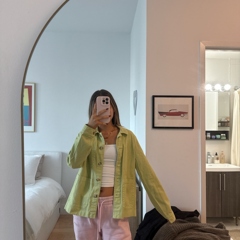 Madewell green jacket